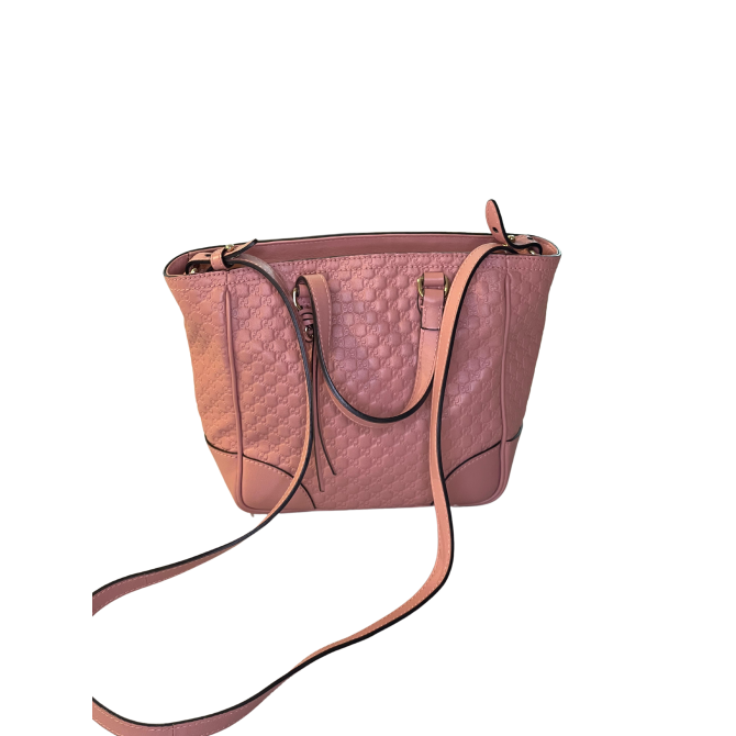 Bolsa Gucci Microguccissima Tote Rose